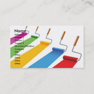 Paint1, Namn, Adress 1, Adress 2, kontakt 1, ... Visitkort