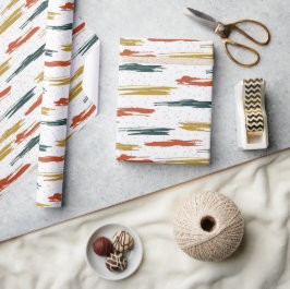 Paint Abstrakt Mönster Presentpapper