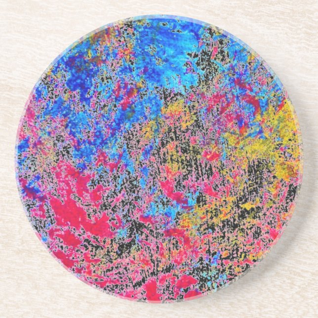 Paint Beverage Coaster Underlägg Sandsten (Framsidan)