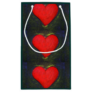 Paint Heart Gift Bag