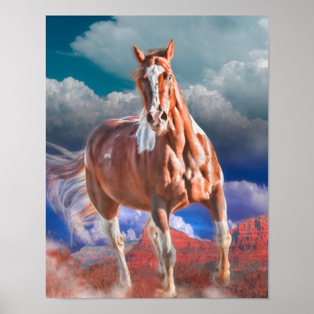 Paint Horse "Whirlwind of the Southwest" Poster (Framsidan)