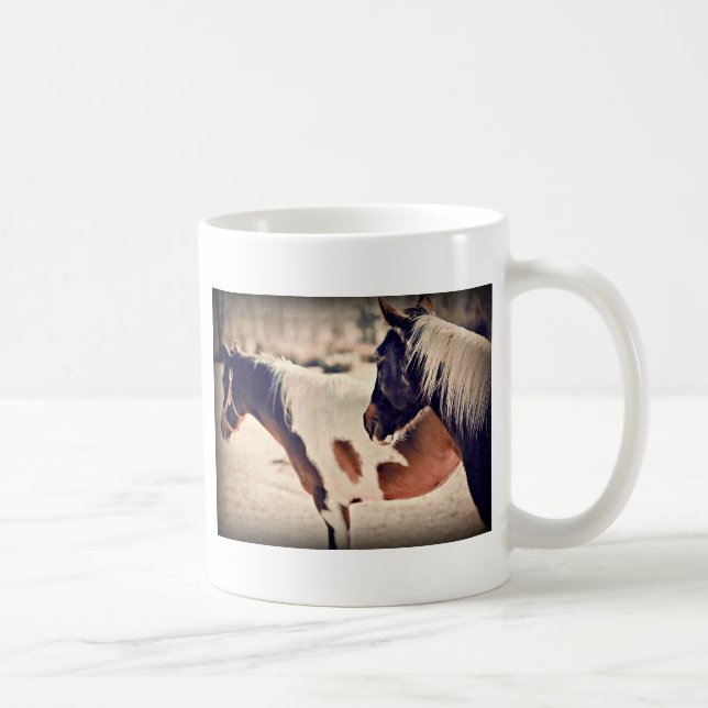 Paint Horses Kaffemugg (Höger)