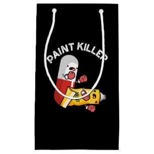 Paint Killer Funny Pill Pun Mörk BG