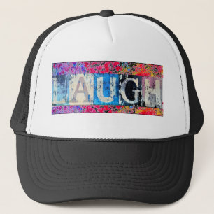 Paint Laugh Hat Truckerkeps