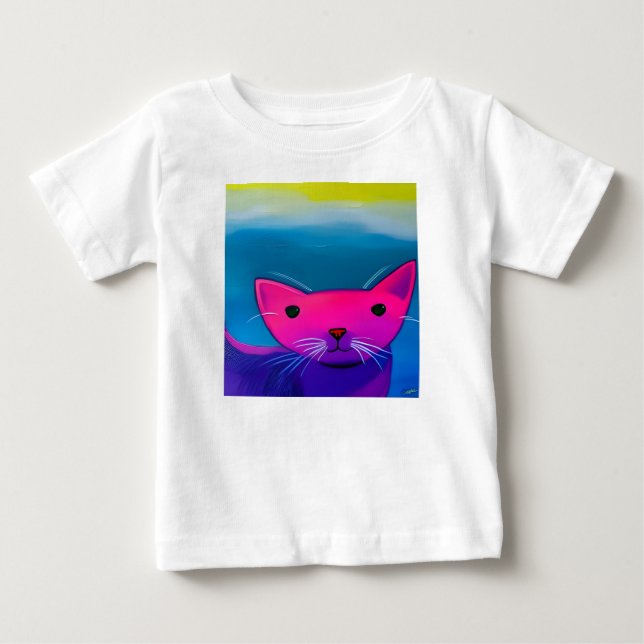 Paint My Kattunge T Shirt (Framsida)