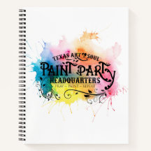 Paint Party Headquarters Journal