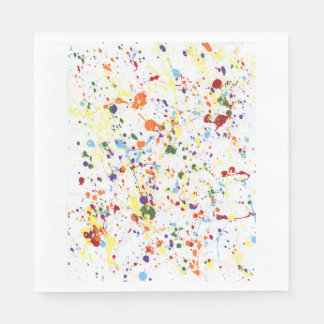 "Paint Party" Pappra blöjor Pappersservett