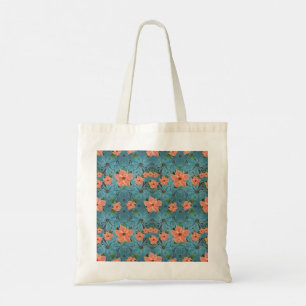 Paint Pastel Poinsettia Helgdag Tote Bag Tygkasse