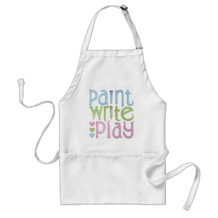 Paint Skriva Play Apron Förkläde