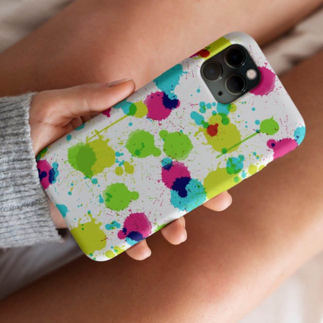 Paint Splash iPhone-fodral (Paint Splash Iphone Case)