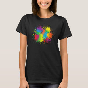 Paint Splatter Artist Painter Make Stänk Birthday T Shirt