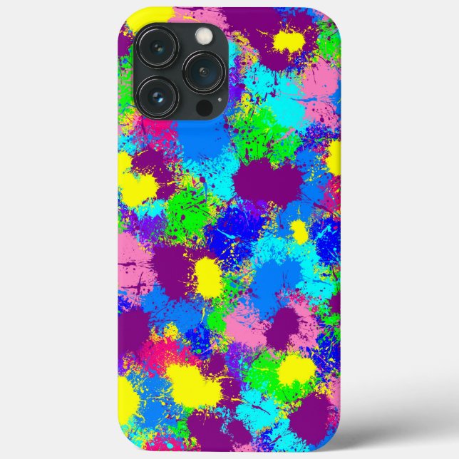 Paint Splatter Fodral-Mate iphone case (Baksida)