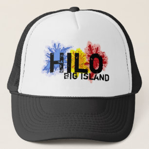 Paint splatter Hilo hawaii stor öhatt Keps