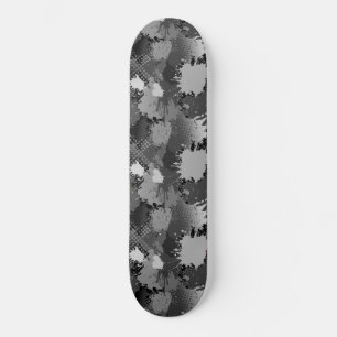 Paint Stänk Mönster 2 Mini Skateboard Bräda 18,5 Cm