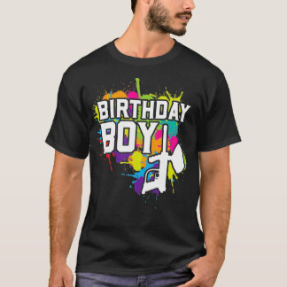 Paintball Birthday Boy Apparel T Shirt