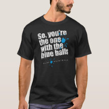 Paintball Blue Bollar