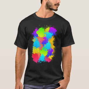 Paintball Colorful Markirer markerad Paintballer 1 T Shirt
