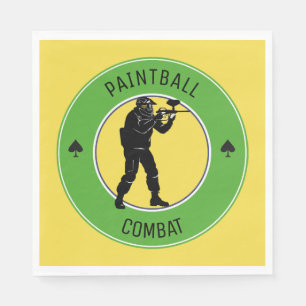 Paintball Combat Pappersservett
