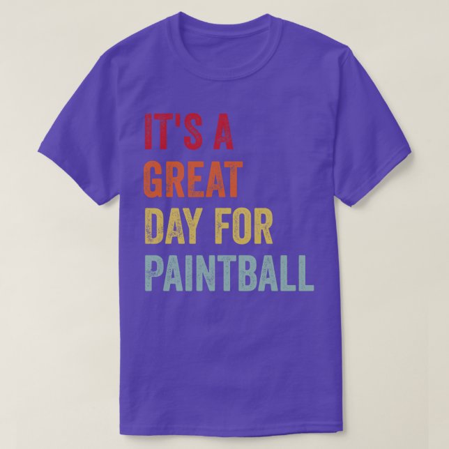 Paintball Enthusiast T Shirt (Design framsida)