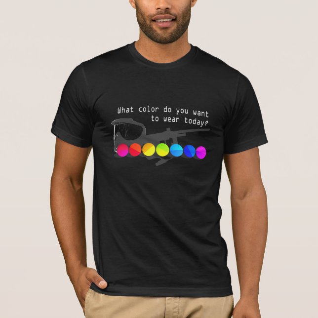 Paintball Färg T Shirt (Framsida)