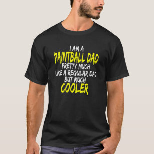 Paintball Gotcha Marker Fars dag Paintball T Shirt