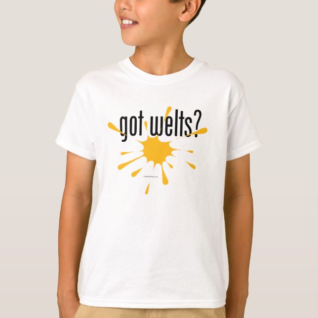 Paintball har svetsar? tee shirt (Framsida)