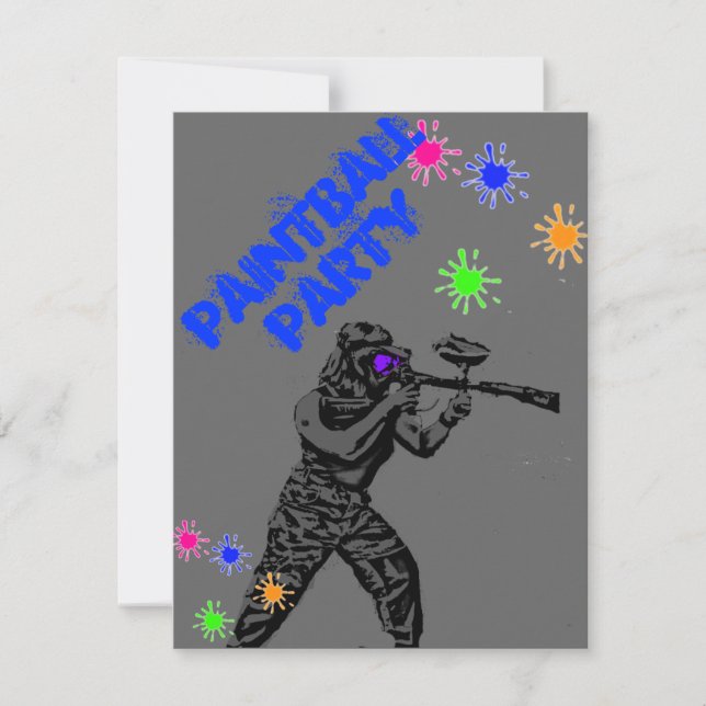 paintball invite1 inbjudningar (Framsida)