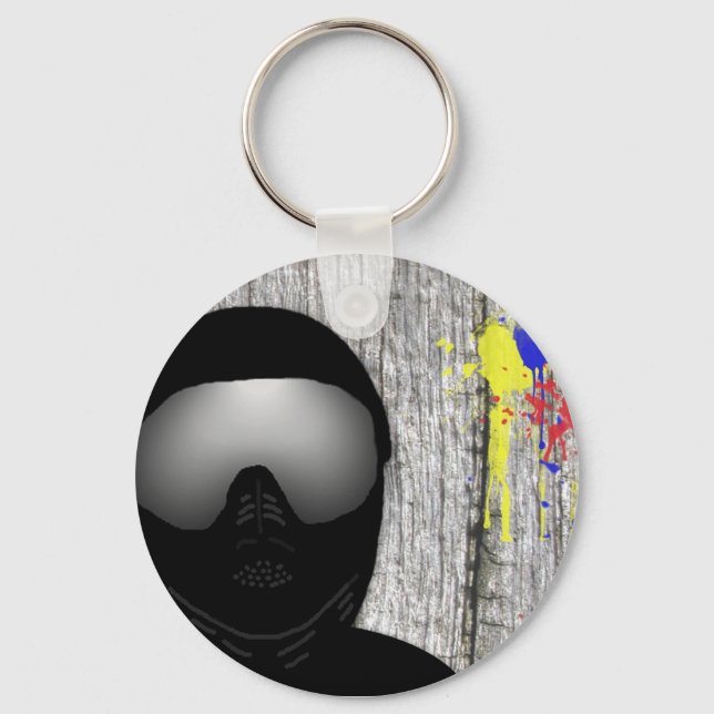 Paintball Keychain Nyckelring (Framsida)