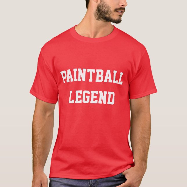 PAINTBALL LEGEND T-SHIRT (Framsida)