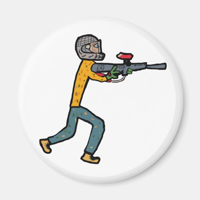 Paintball Magnet (Framsidan)