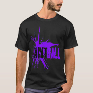 Paintball neon lila Blk T Shirt