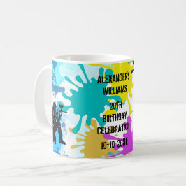 Paintball Party Kaffemugg