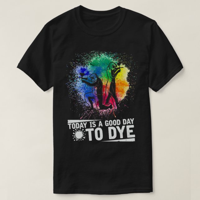 Paintball Player Colorful Paintball T Shirt (Design framsida)