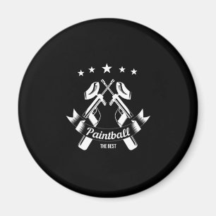 Paintball Player-presenten för bästa spelet Magnet