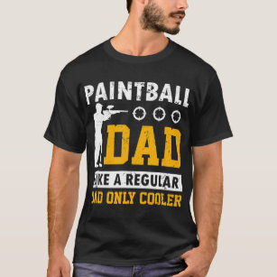 Paintball Player Splatter Paintball Gamer som säge T Shirt