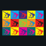 Paintball Pop Art Poster<br><div class="desc">Paintball Pop Art. Om Paintball är din hobby,  ockupation eller besatthet,  visa den med underbara Paintball t-shirts,  mugg,  klistermärken med mera. De är också underbara gåvor till andra Paintball fläkt!</div>