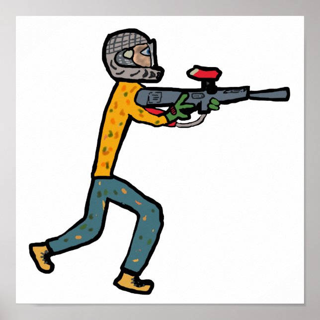 Paintball Poster (Framsidan)