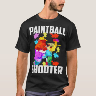 Paintball Shooter taktical Shooter Sport T Shirt
