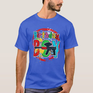 Paintball Shooting Birthday Boy T Shirt