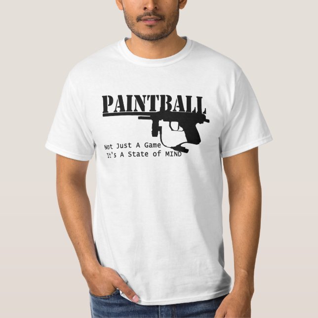 Paintball-sinnestillstånd T Shirt (Framsida)