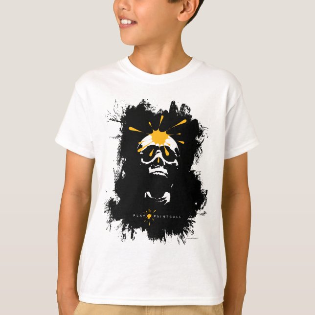 Paintball Skull T-Shirt (Framsida)