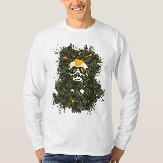 Paintball Skull Tee Shirt (Framsida)