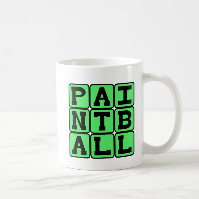 Paintball, Sport Kaffemugg (Höger)