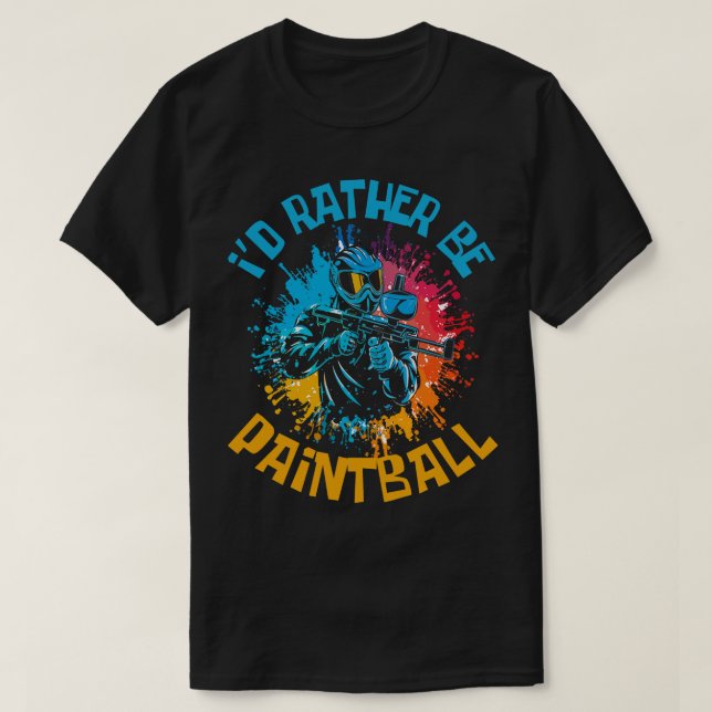 Paintball T Shirt (Design framsida)
