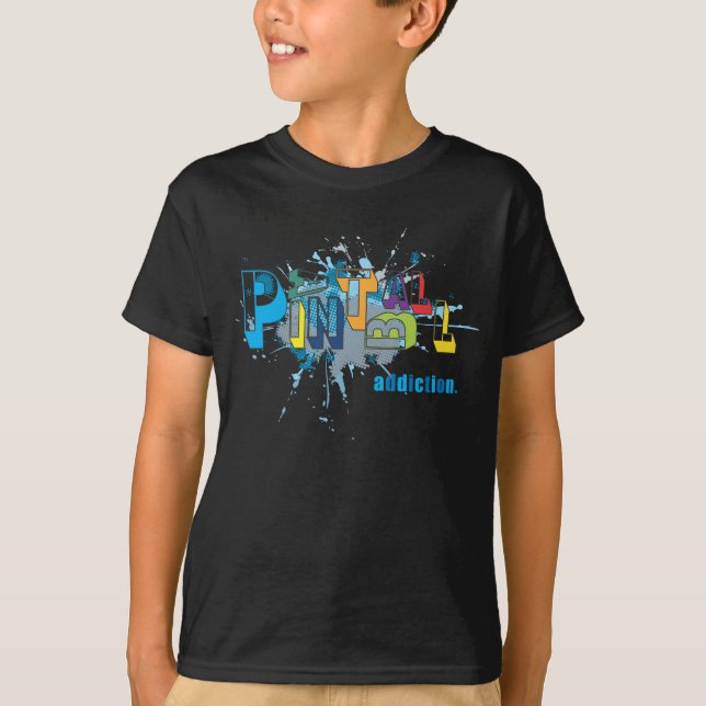 PaintballböjelseT-tröja Tee Shirt (Framsida)