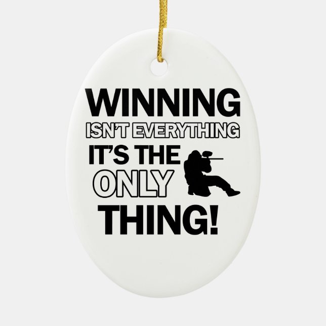 paintballdesign julgransprydnad keramik (Framsidan)