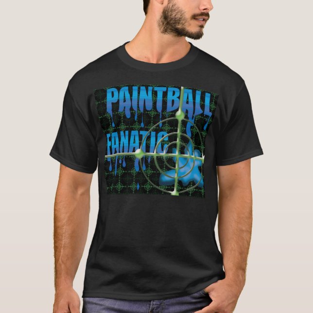 PaintballfanatikerT-tröja Tee Shirt (Framsida)