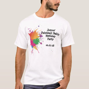PaintballpartyT-tröja Tee Shirt