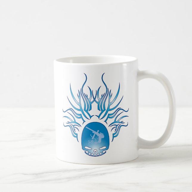 Paintballskalle Kaffemugg (Höger)