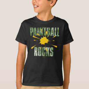 Paintballstenar (grönt) tee shirt
